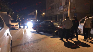 Ömercikler mahallesinde maddi hasarlı kaza 