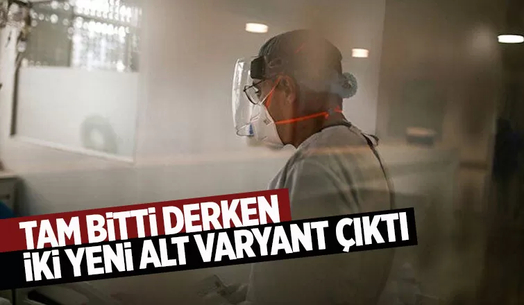 Omicron'un iki yeni alt varyantı ortaya çıktı