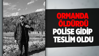 Önce öldürdü, sonra karakola gidip teslim oldu