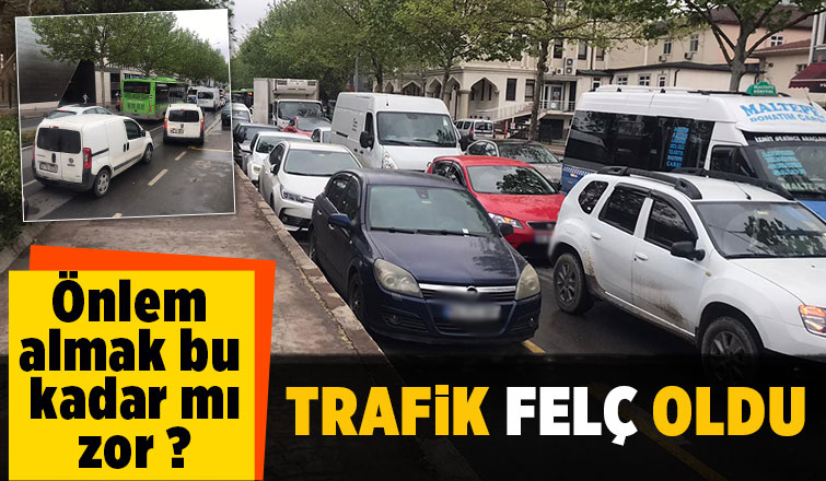 Önlem alınmadı trafik felç oldu