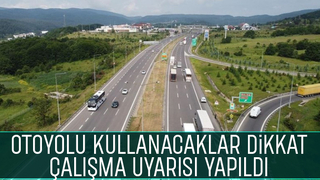 Ootoylun Hendek-Akyazı kesiminde çalışma yapılacak