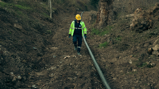 Örencik ve Kızılkaya yeni içme suyu hattına kavuştu