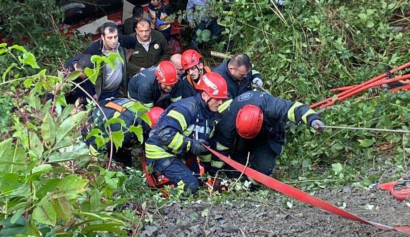 Orman arazözü uçuruma yuvarlanmıştı: Can kaybı ikiye çıktı