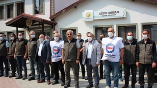 Orman muhafaza memurlarını darp eden 10 şüpheli için suç duyurusu