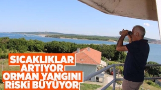 Orman yangınına dikkat