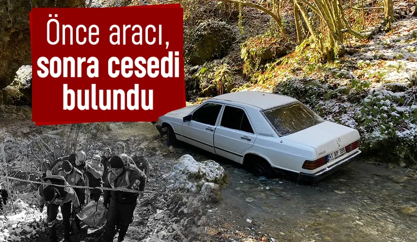 Ormanda derede ölü bulundu