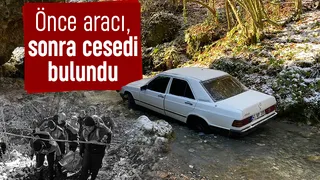 Ormanda derede ölü bulundu