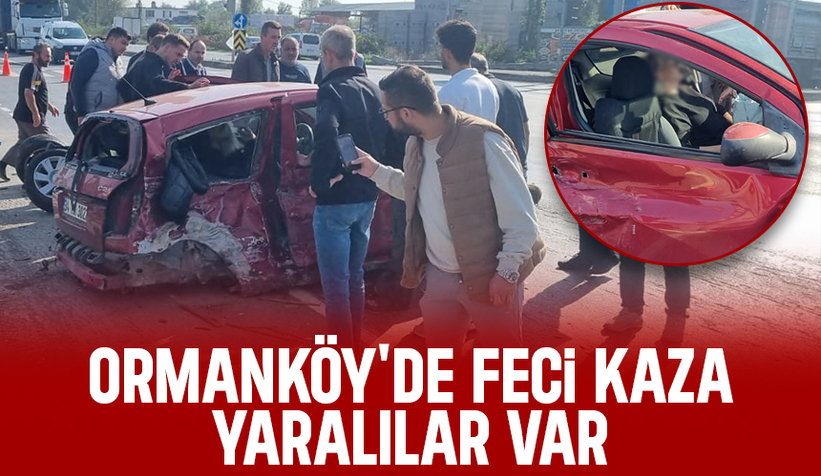 Ormanköy'de kaza