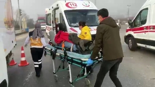 Ormanköy Kavşağı'nda kaza: 4 yaralı