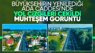 Ormanköy yolu Büyükşehirle muhteşem oldu