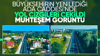 Ormanköy yolu Büyükşehirle muhteşem oldu