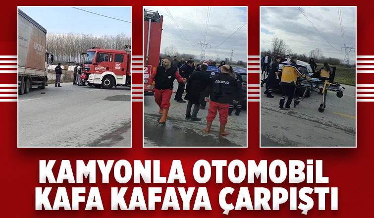 Ormanköy yolunda kaza