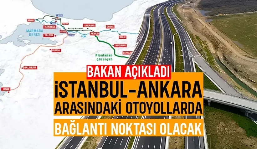 Orta Anadolu Otoyolu ile Akyazı bağlantı noktası olacak