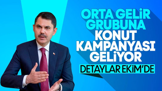 Orta gelir grubuna konut projesi müjdesi