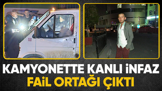 Ortağını kamyonette başından vurup öldürdü