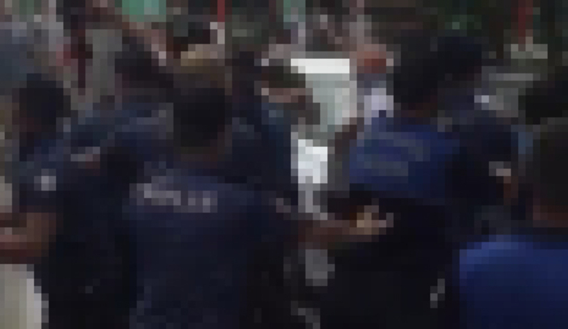 Ortalık karıştı, çevik kuvvet müdahale etti