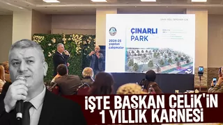 Osman Çelik 1 yıllık icraatlarını anlattı