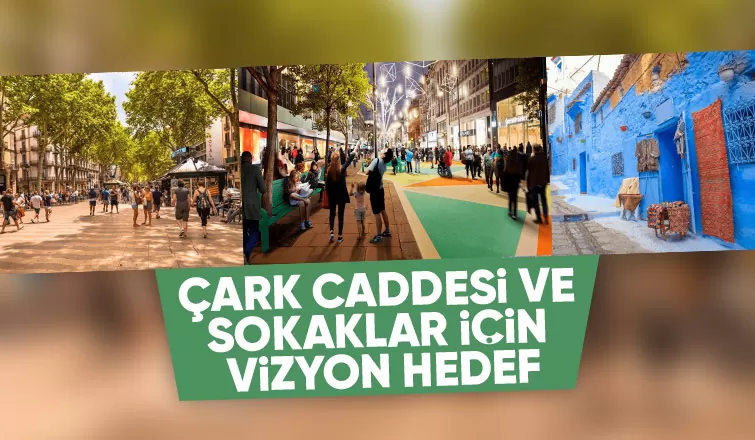 Osman Çelik Çark Caddesiprojesini tanıttı