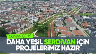 Osman Çelik'ten daha yeşil Serdivan sözü