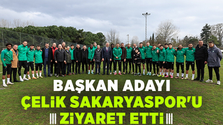Osman Çelik'ten Sakaryaspor'a ziyaret