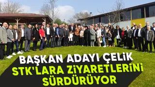 Osman Çelik'ten STK ziyaretleri