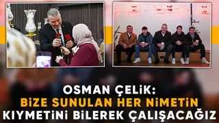Osman Çelik: Yağmur Suyu Hasadı Projesinin detaylarını paylaştı