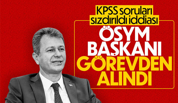 ÖSYM Başkanı Halis Aygün görevden alındı
