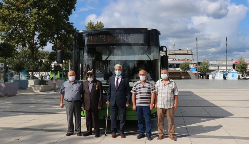 Otobüslerde duygulandıran uygulama