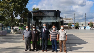 Otobüslerde duygulandıran uygulama