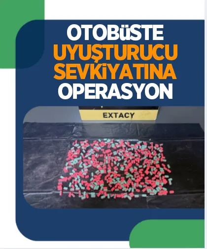 Otobüste uyuşturucu sevkiyatına operasyon