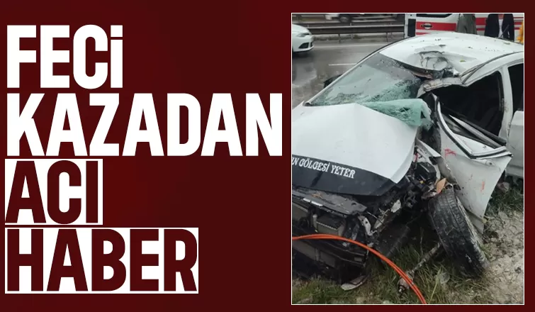 Otomobil ağaca çarpmıştı, ölüm haberi geldi