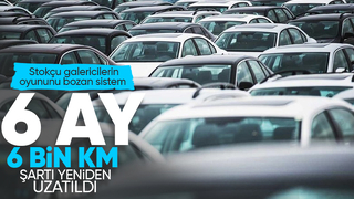 Otomobil alacaklar dikkat: 6 ay 6 bin km şartı 2025'e uzatıldı