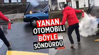 Otomobil az kalsın yanacaktı