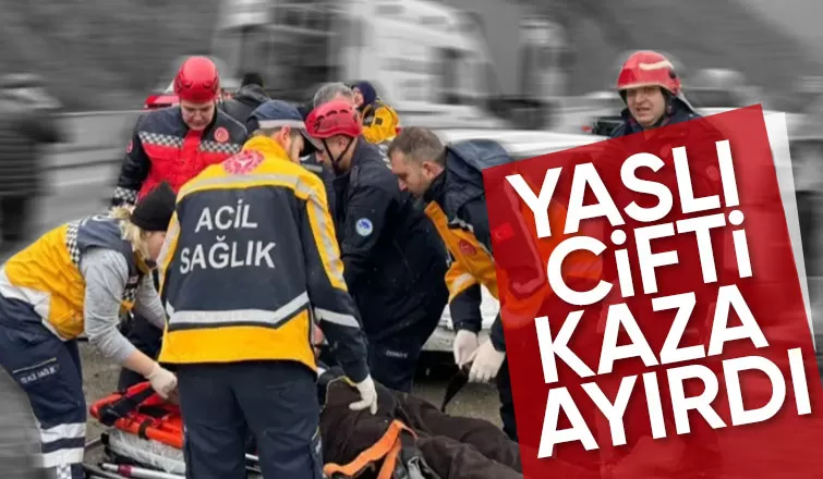 Otomobil bariyerlere çarptı: 1 ölü, 1 yaralı