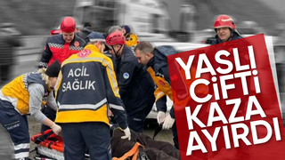 Otomobil bariyerlere çarptı: 1 ölü, 1 yaralı