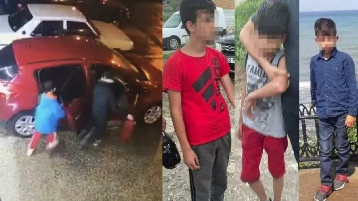 Otomobil çalıp il il gezen 3 çocuk yakalandı