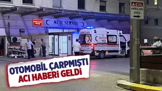 Otomobilin çarptığı bisikletli öldü