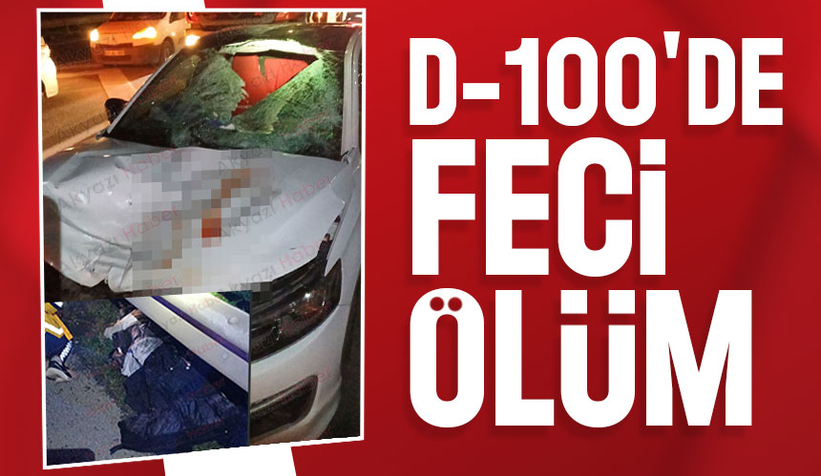 Otomobil çarptı, feci şekilde öldü