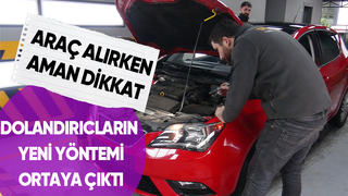 Otomobil dolandırıcılarının yeni yöntemi