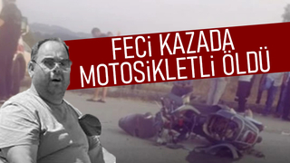 Otomobil ile çarpışan motosikletli öldü