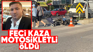 Otomobil ile motosiklet çarpıştı: 1 ölü