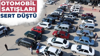 Otomobil satışları sert geriledi