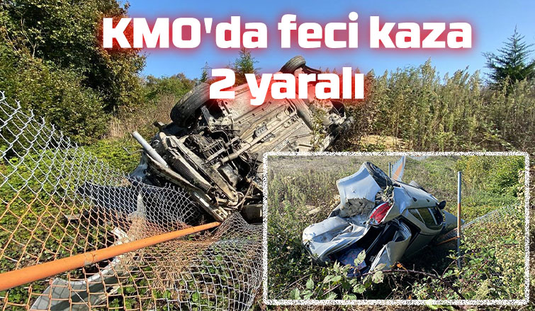 Otomobil takla attı: 2 yaralı