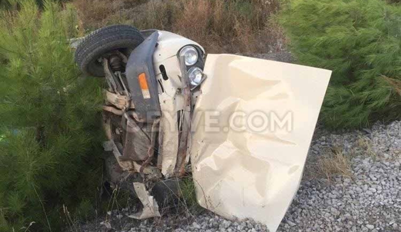 Otomobil takla attı: 2 yaralı