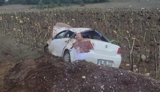 Otomobil takla attı: 3 kişi yaralı