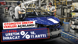 Otomobil üretimi yüzde 27 arttı