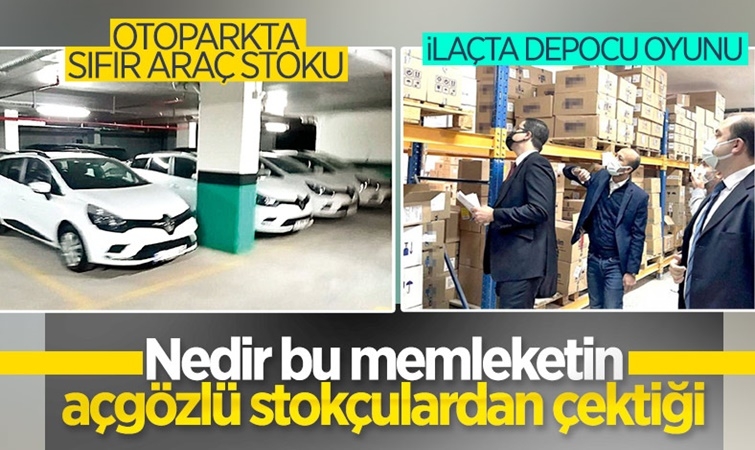 Otomobil ve ilaç sektöründe açgözlü stokçular devrede