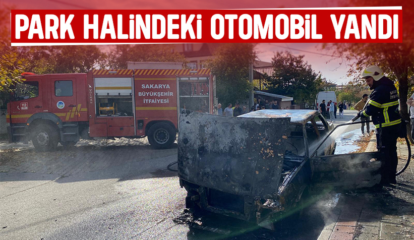 Otomobil yandı