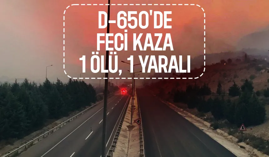 Otomobil yayalara çarptı: 1 ölü, 1 yaralı