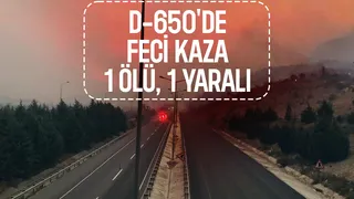 Otomobil yayalara çarptı: 1 ölü, 1 yaralı